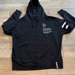 Prep Coterie Black Hoodie Mens L